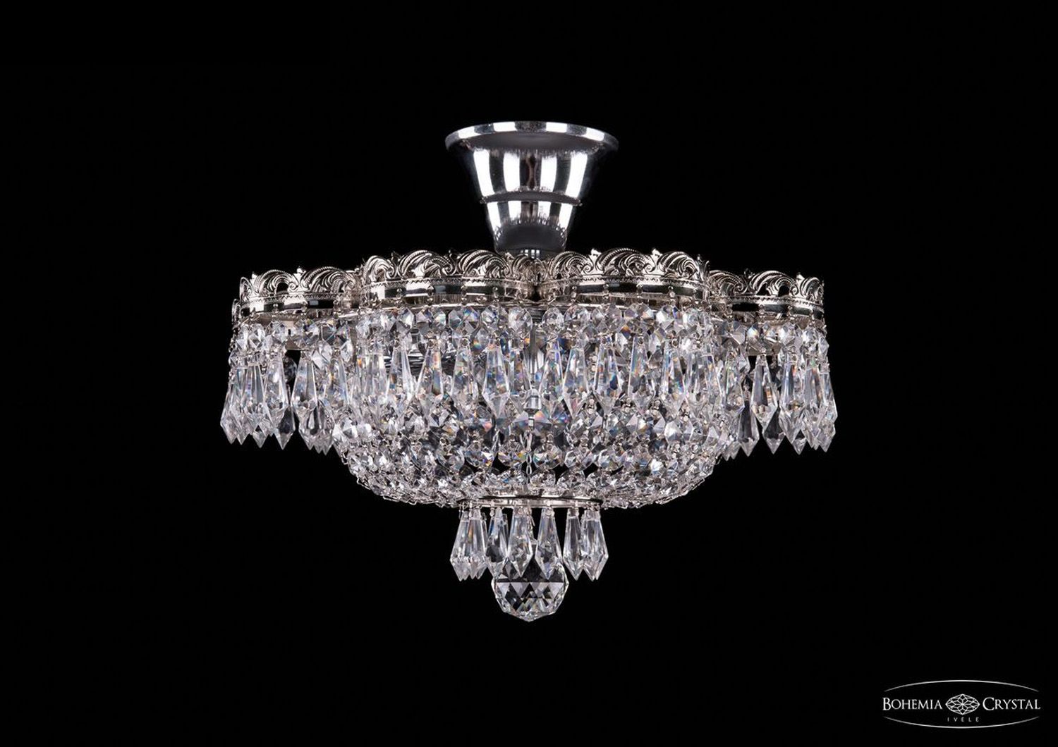 

Хрустальная люстра Bohemia Ivele Crystal 19301/35JB Ni, 19301/35JB Ni