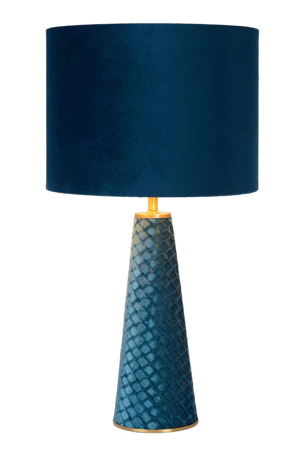 Настольная лампа Lucide EXTRAVAGANZA VELVET 10501/81/37, цвет синий 10501/81/37 - фото 1