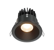 Встраиваемый светильник Maytoni Zoom DL034-01-12W2.7K-B_MY