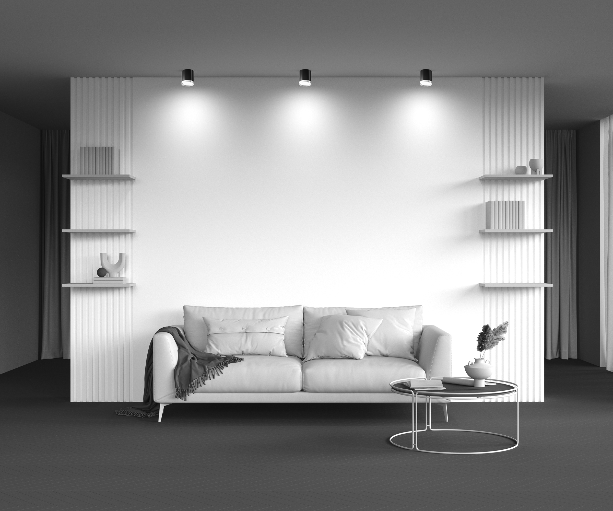 Накладной светильник Maytoni Technical Hoop C086CM-GX53-MRD-BG_MY