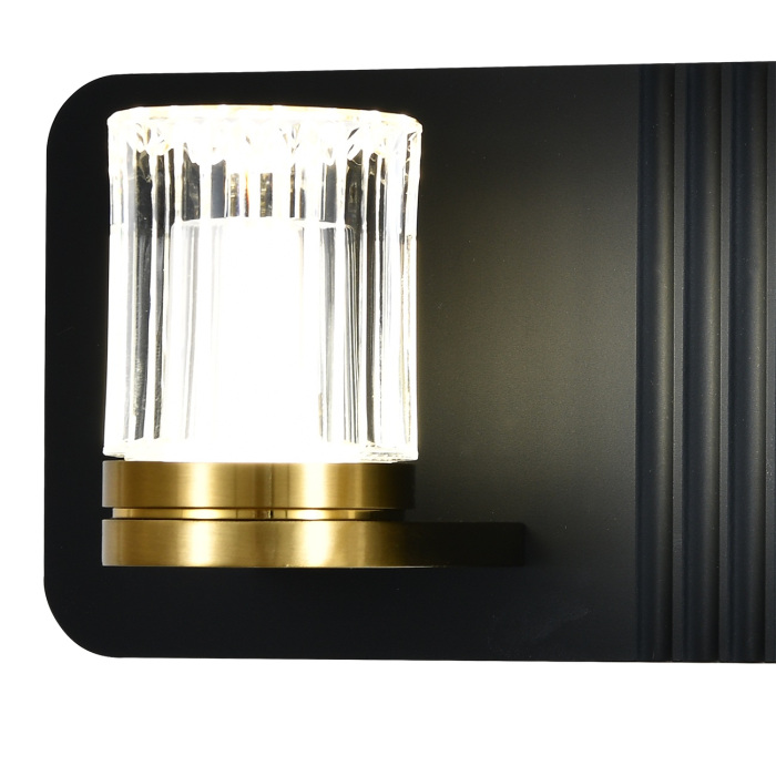 Настенный светильник светодиодный (14032/2W Black) Indigo V000202L