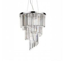 Подвесная люстра Ideallux CARLTON CARLTON SP12 CROMO_IL