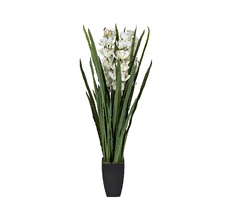 Орхидея CYMBIDIUM искусств. в горшке Garda Decor 29BJ-911-45