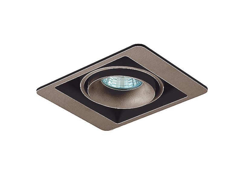 

Точечный светильник Donolux Врезной DL18615/01WW-SQ Champagne/Black, DL18615/01WW-SQ Champagne/Black