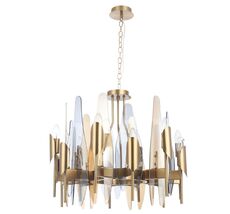 Подвесная люстра Crystallux CASA SP-PL12 BRASS_CR