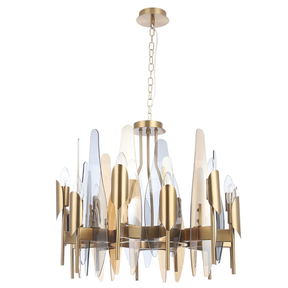 

Подвесная люстра Crystallux CASA SP-PL12 BRASS, CASA SP-PL12 BRASS