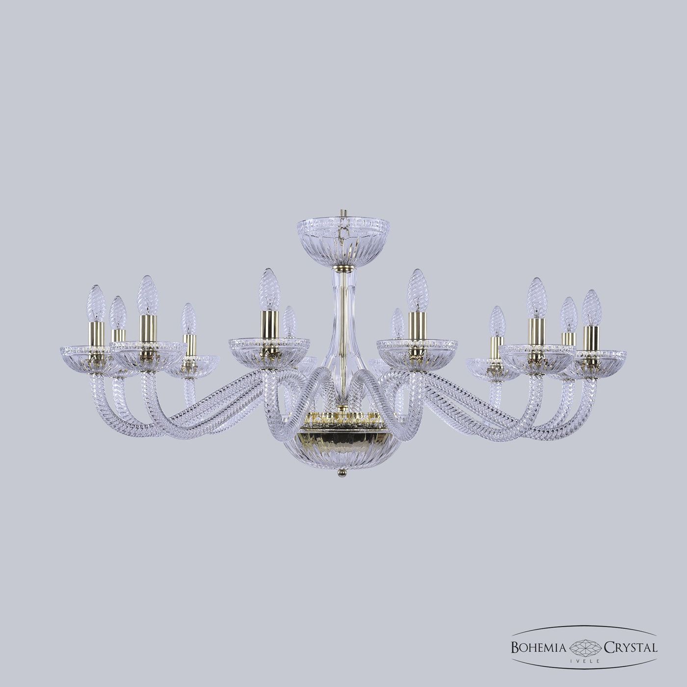 

Подвесная люстра Bohemia Ivele Clear 1311/12/360 G Cl/Clear/M-1G, 1311/12/360 G Cl/Clear/M-1G