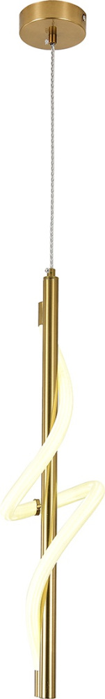 Подвесной светильник с гибким неоном (14025/1P Brass) Indigo V000144L