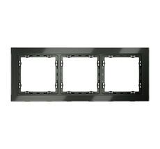 Рамка стеклянная VOLTUM S70 на 3 поста VLS110306