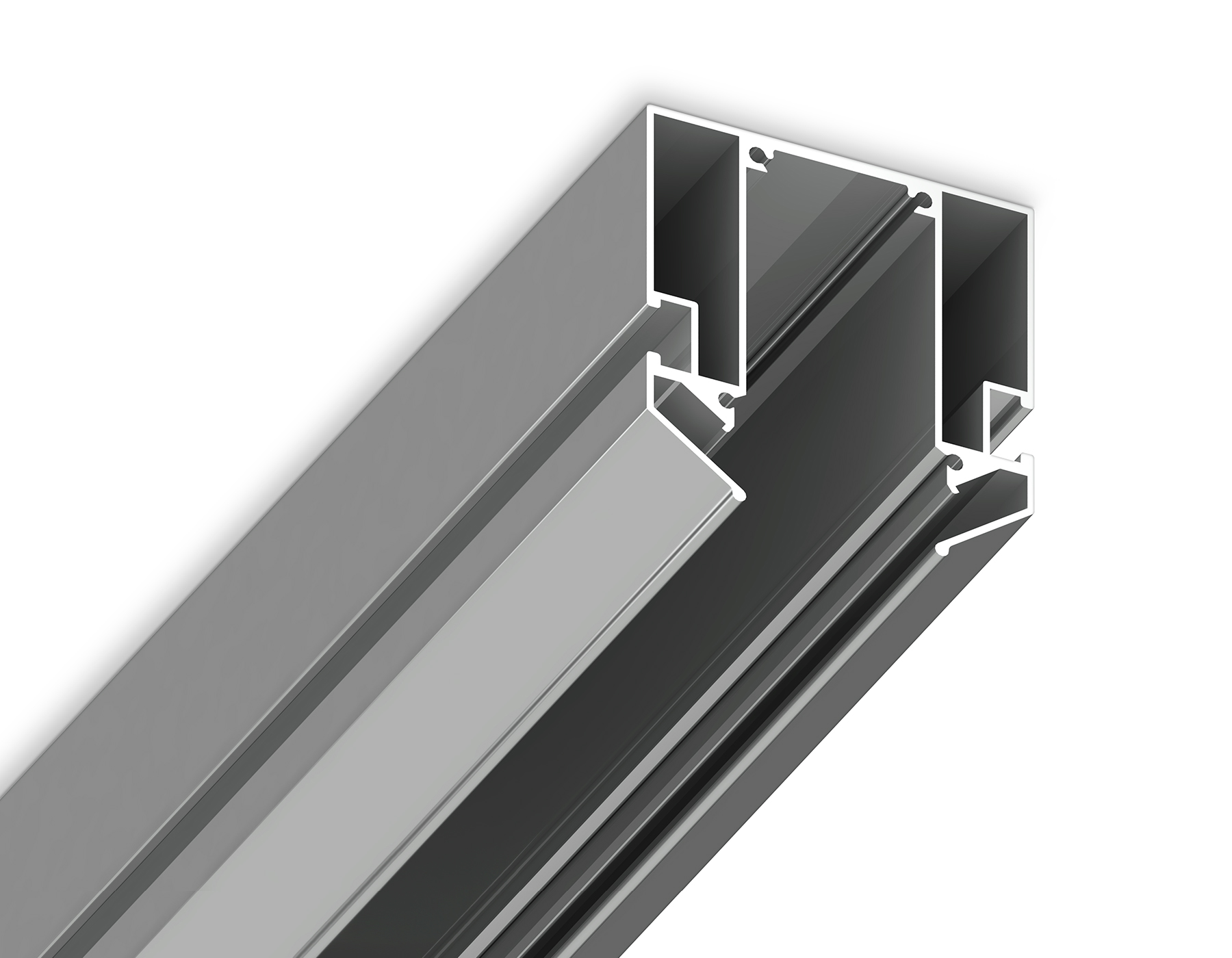 Корпус для накладного шинопровода в натяжной потолок Ambrella Light Magnetic GL1014_AMB