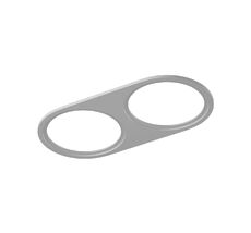 Рамка для светильника COMBO-1R2-WH 00-00004149_SW