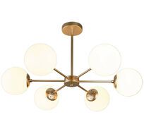 Потолочная люстра на штанге Escada 2110/6P Gold_ESC