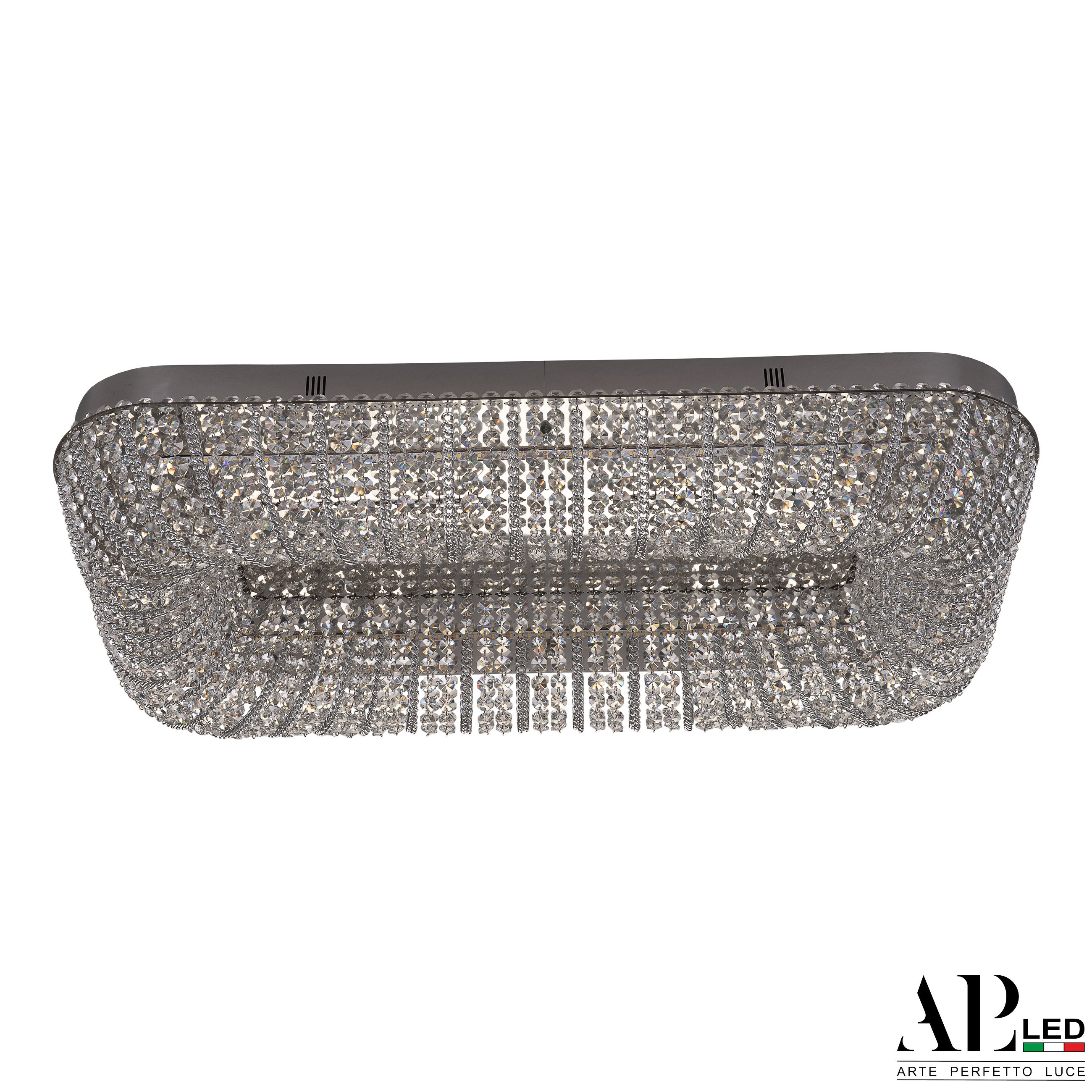 Хрустальная люстра APL LED Sicilia SH622.2.80.M.Ni.4000_BI