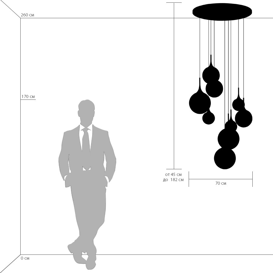 Подвесная люстра LightStar Globo 813091_LS