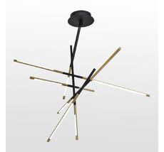 Потолочная люстра на штанге Lussole Hardeman LSP-7210