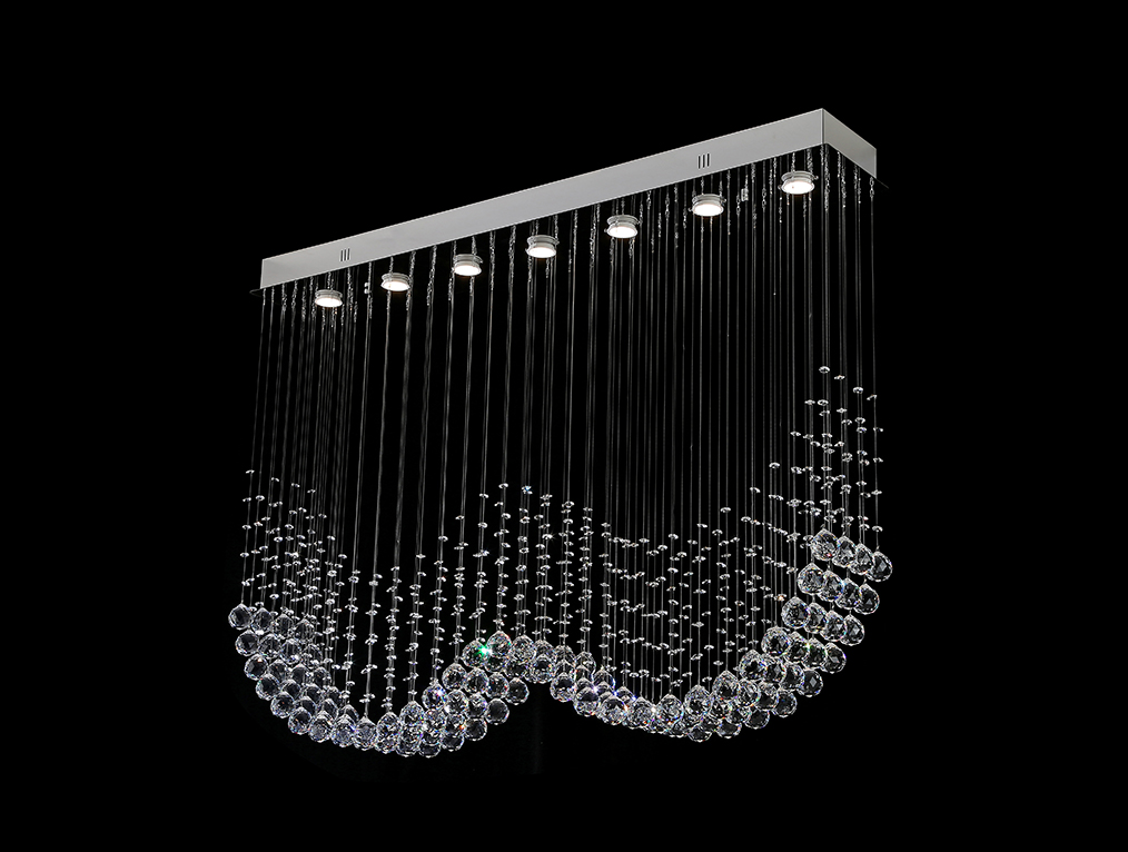 Подвесная люстра NewPort CATRIN 8407/PL chrome