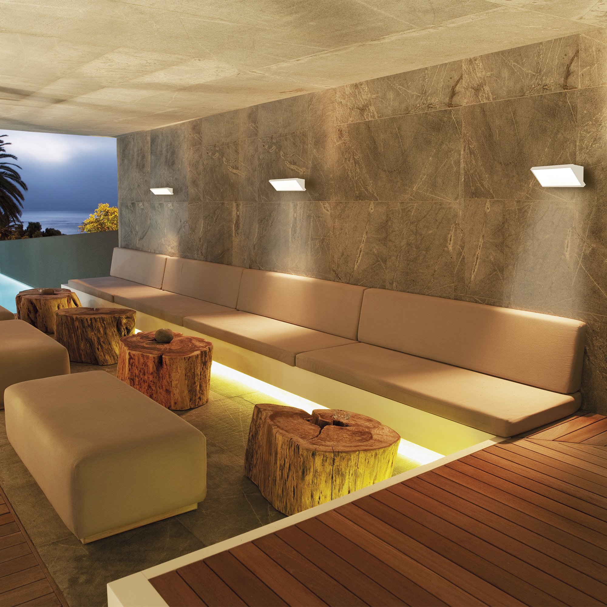 Уличный настенный светильник Mantra CREEK 8861_MN