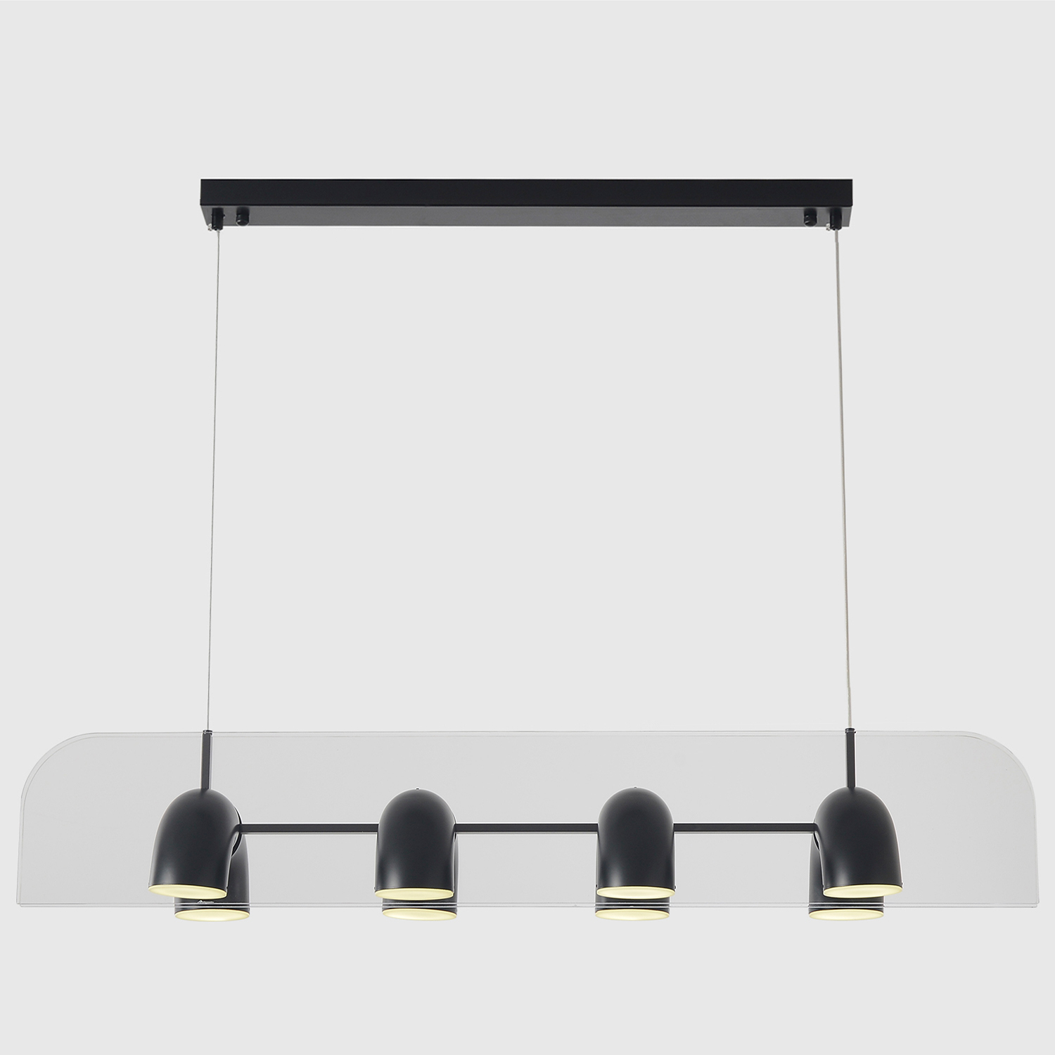 Подвесной светильник Crystal Lux ELEMENT SP48W LED BLACK_CR