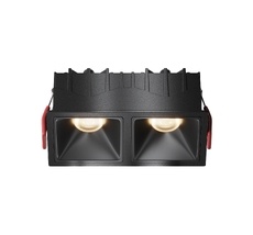 Встраиваемый светильник Maytoni Alfa DL043-02-10W3K-SQ-B-1_MY