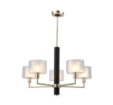 Подвесная люстра Crystallux MAESTRO MAESTRO SP-PL5 GOLD_CR