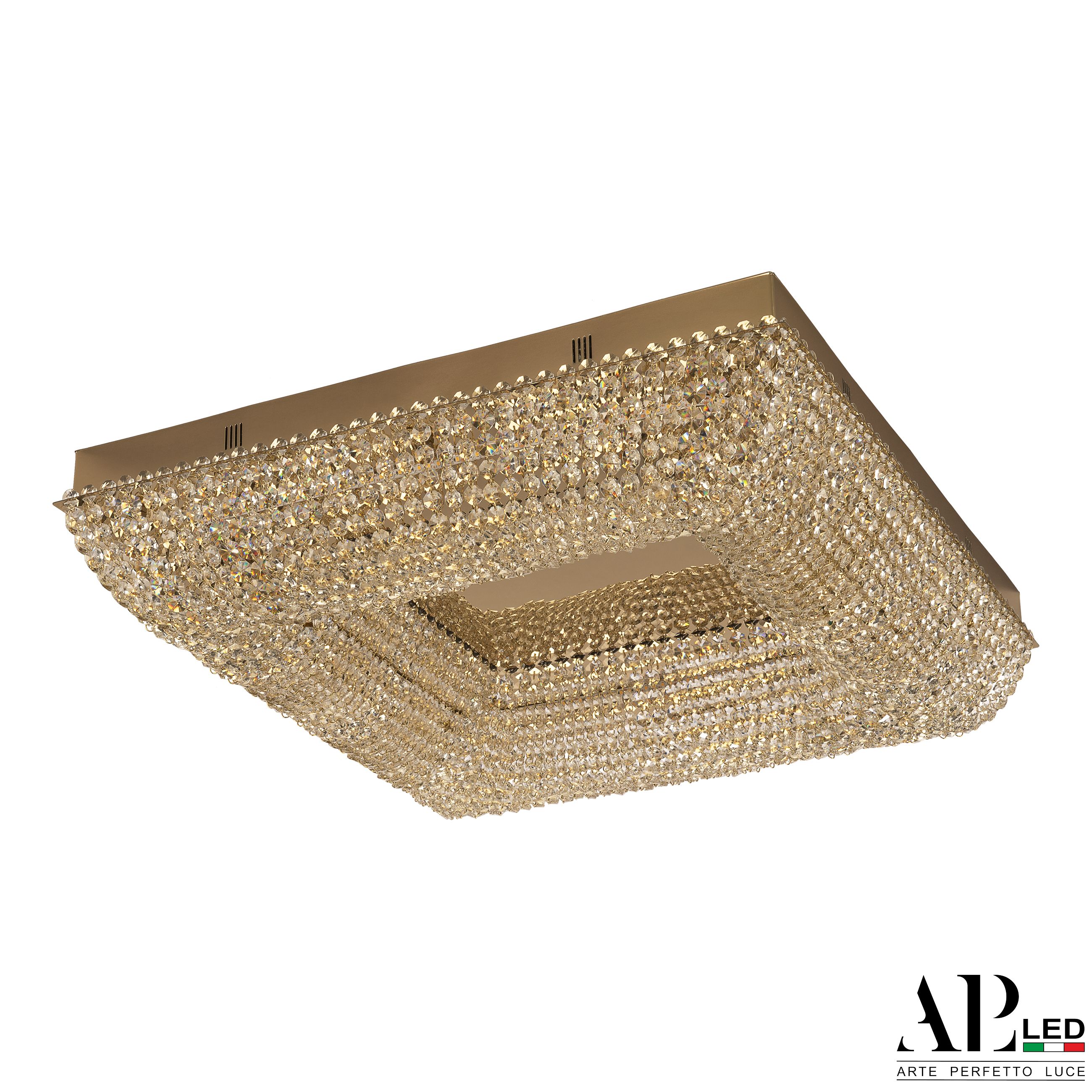 Хрустальная люстра APL LED Sicilia SH603.2.60.A.Gd.3000