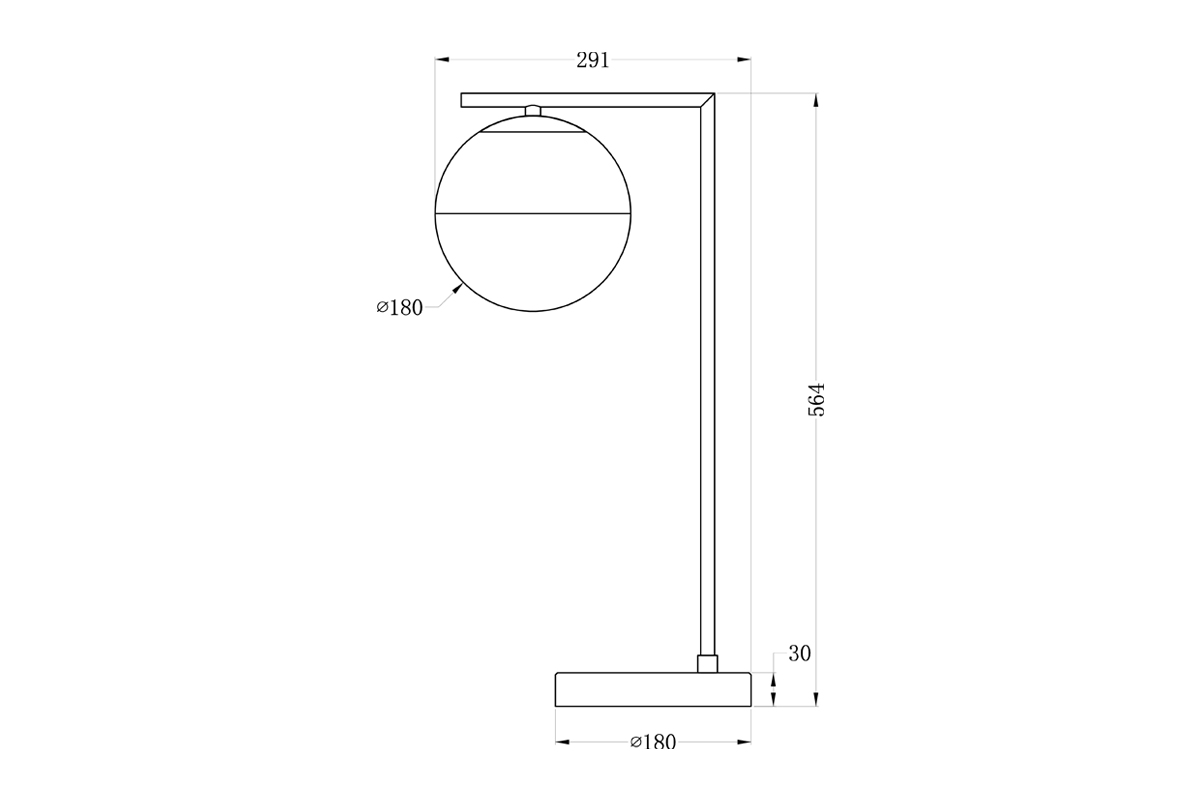 Настольная лампа Garda Decor 22-88228
