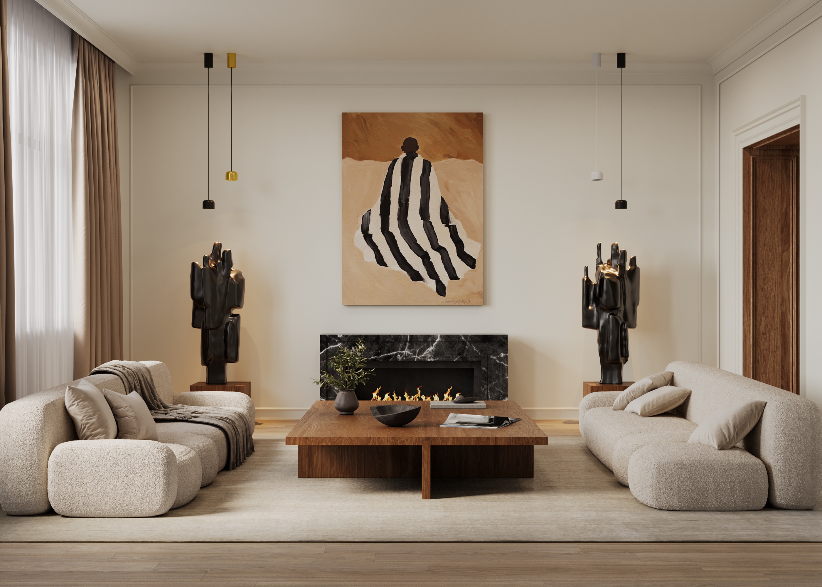 Подвесной светильник Maytoni Comfy P113-L12-3K-W_MY