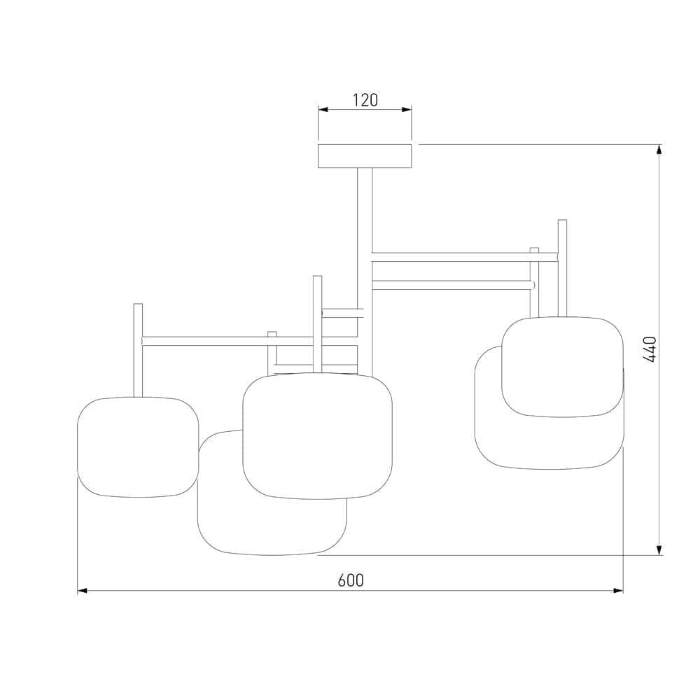 Потолочная люстра Eurosvet Jar a056921_EU
