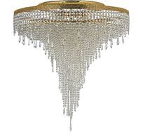 Потолочная люстра каскадная хрустальная Arti Lampadari Santa E 1.8.80.601 G
