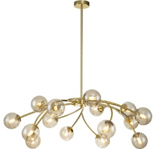 Люстра потолочная на штанге (11024/15R Gold) Indigo V000226