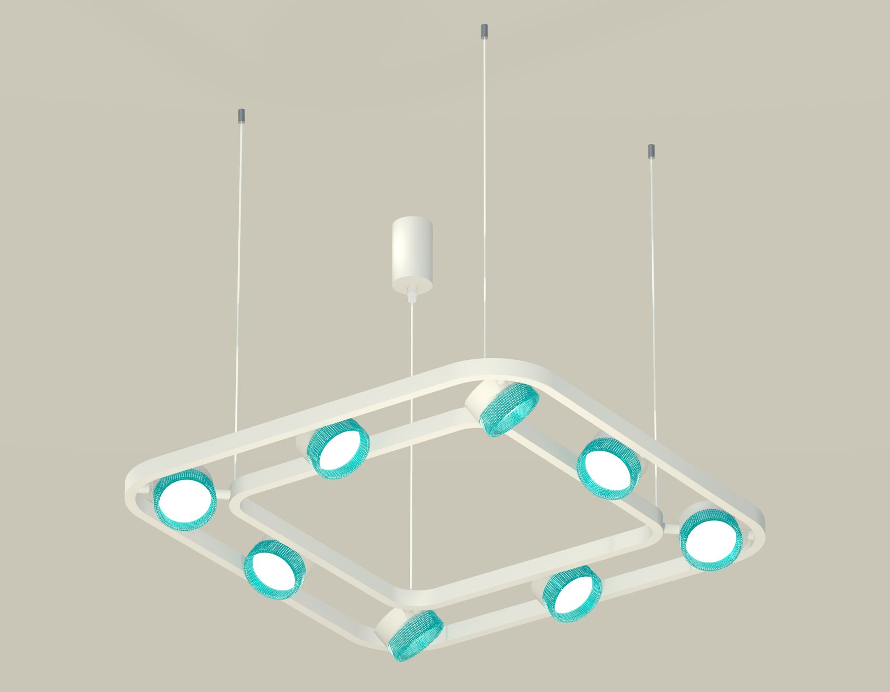 Подвесная люстра Ambrella light с композитным хрусталем Traditional DIY XB9177201_AMB