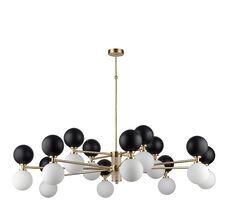 Подвесная люстра KUTEK ERBA ERB-ZW-8+4(ZM/6)CB