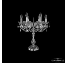 Настольная лампа Bohemia Ivele Crystal 1402L/6/141-47 Ni_BI