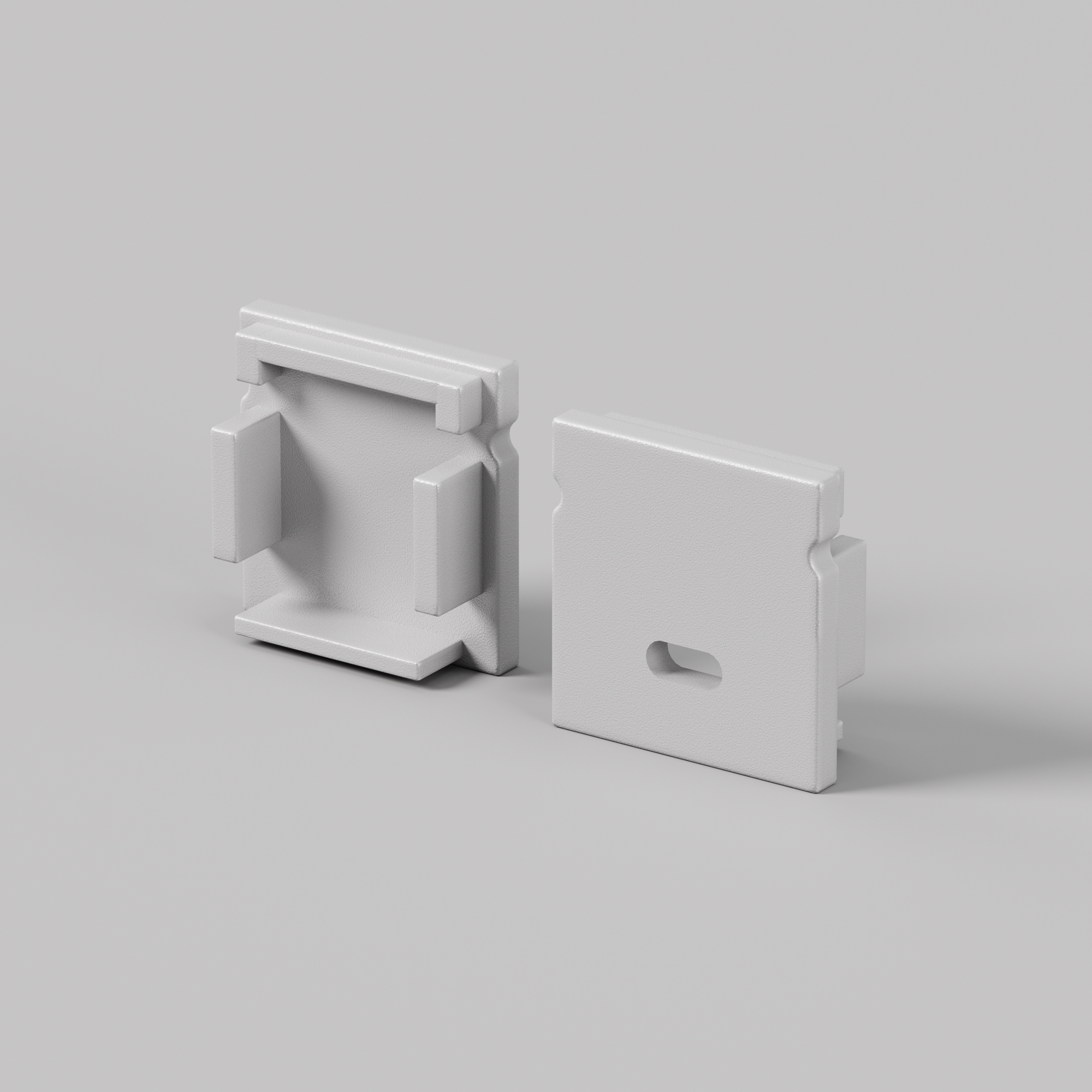 Комплект заглушек (для профиля 20?20) 2 шт., ALM-2020-EC 642072 Maytoni 642072_MY