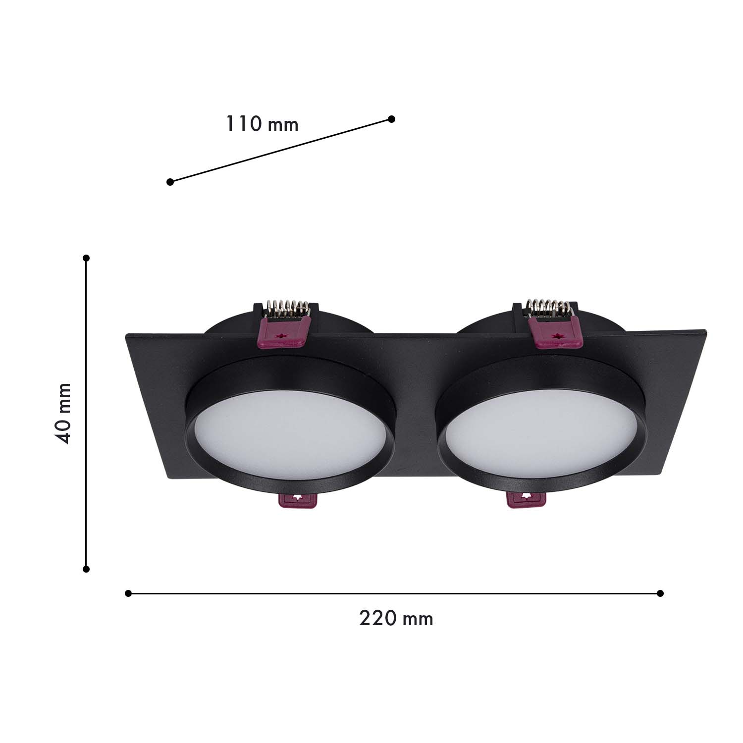 Врезной светильник Favourite Vasto 4648-2C