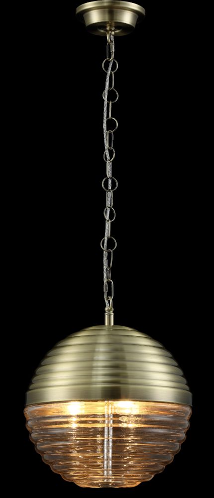 Подвесной светильник Crystallux ANDRES ALBERTO SP3 BRONZE/TRANSPARENTE_CR