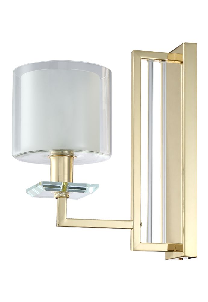 Бра Crystallux NICOLAS NICOLAS AP1 GOLD/WHITE_CR