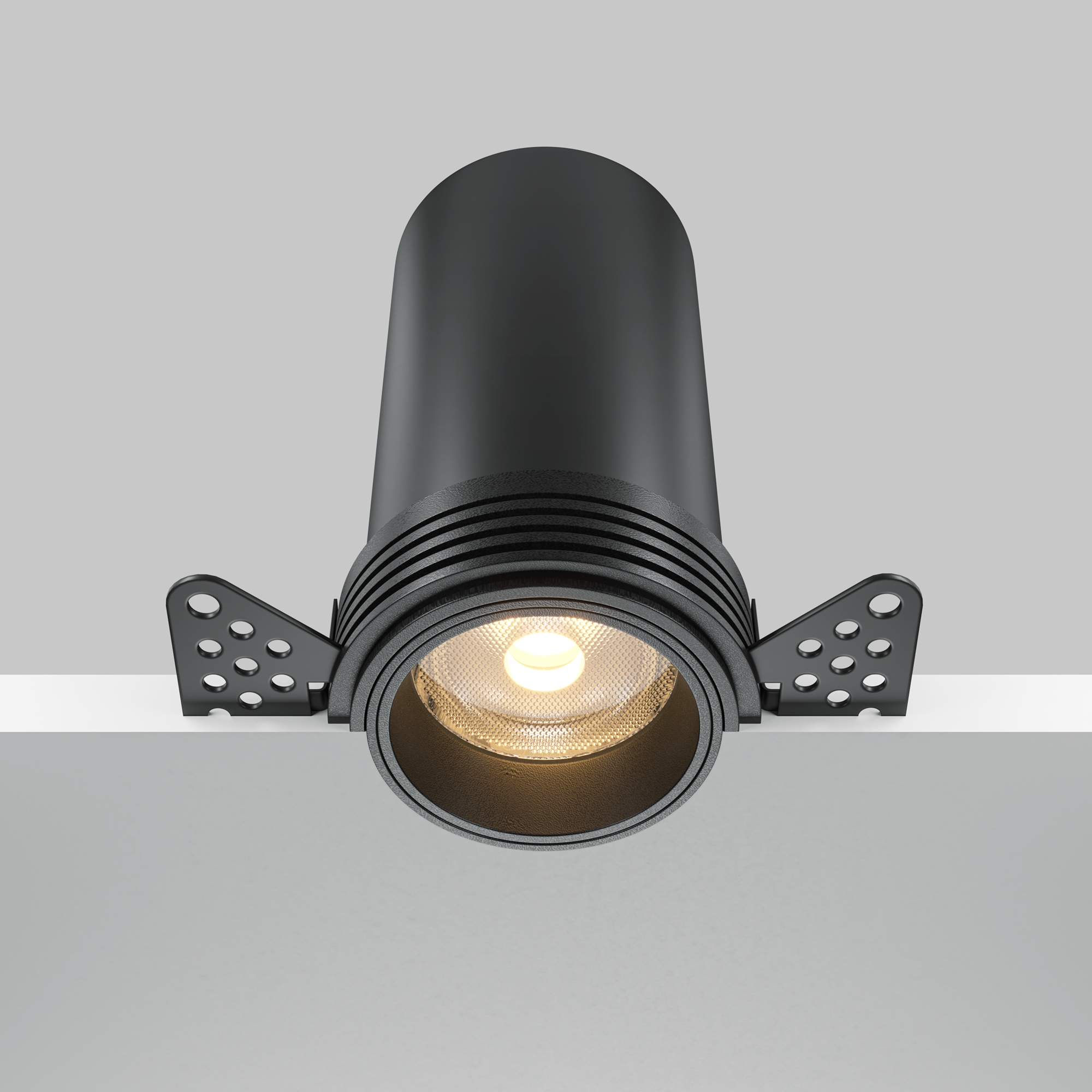 Встраиваемый светильник Maytoni FOCUS LED DL125-L12-3K-TRS-B_MY