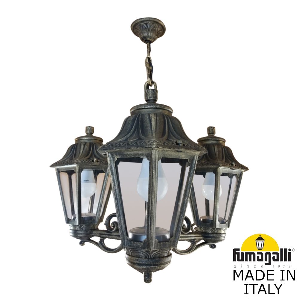 Подвесной Уличный светильник ANNA E22.120.S30.BXF1R