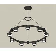 Подвесная люстра Ambrella light с акрилом Techno Ring Traditional DIY XR92051901_AMB