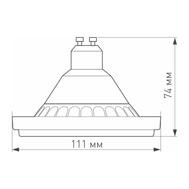 Светодиодная лампа Arlight UNIT AR111 15w 220v 026867_ARL
