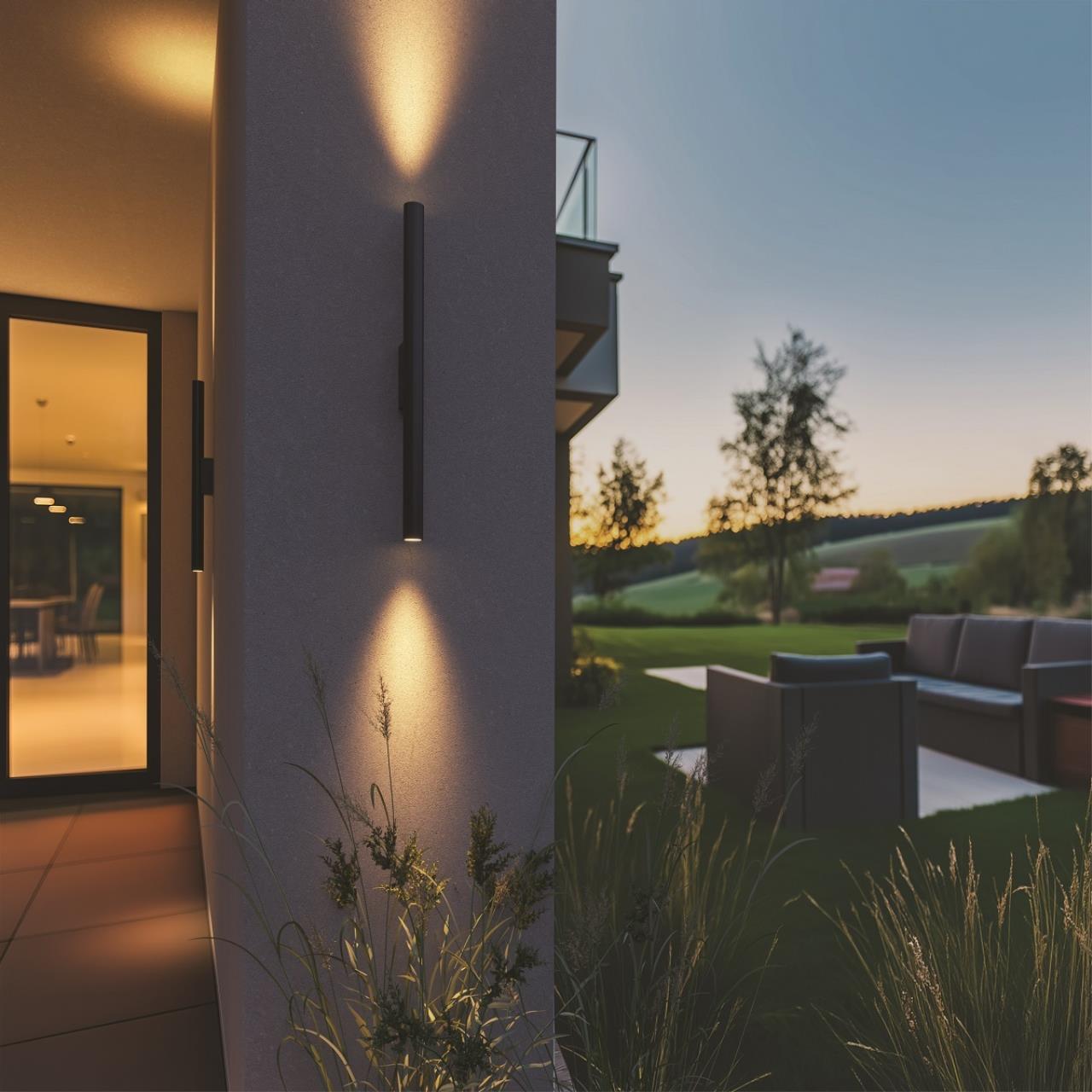 Уличный фасадный светильник ODEON LIGHT TUBUS 7105/6WL