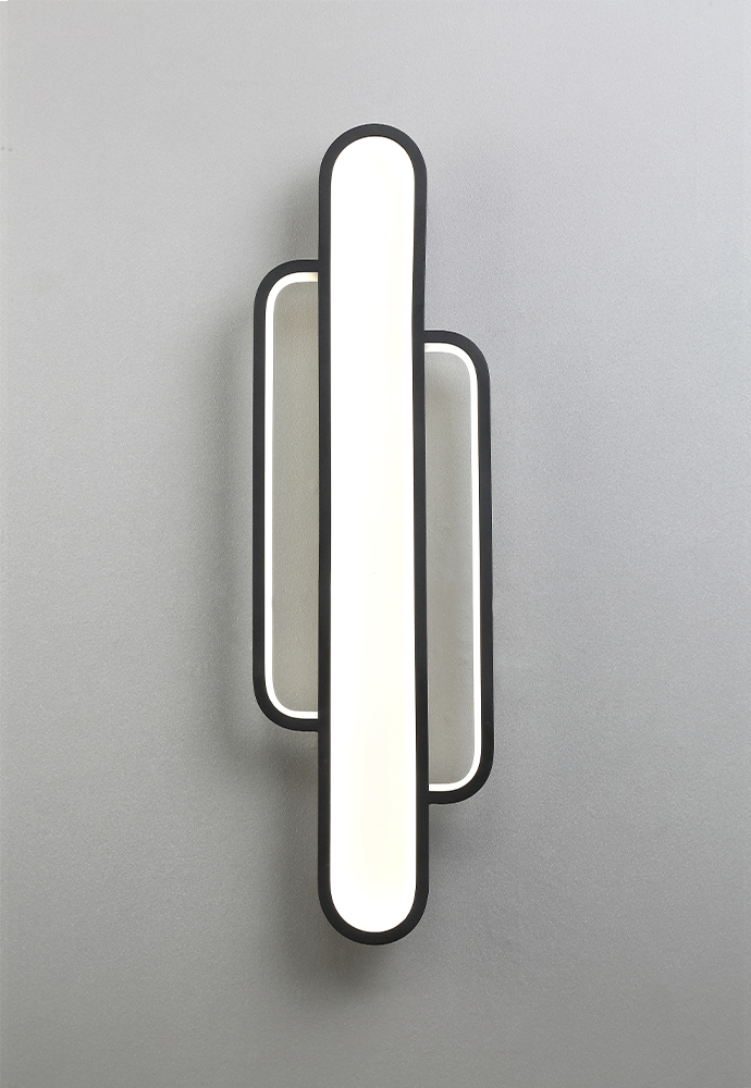 Настенный светильник Crystallux SOBRE AP35W LED H600 V1 BLACK_CR