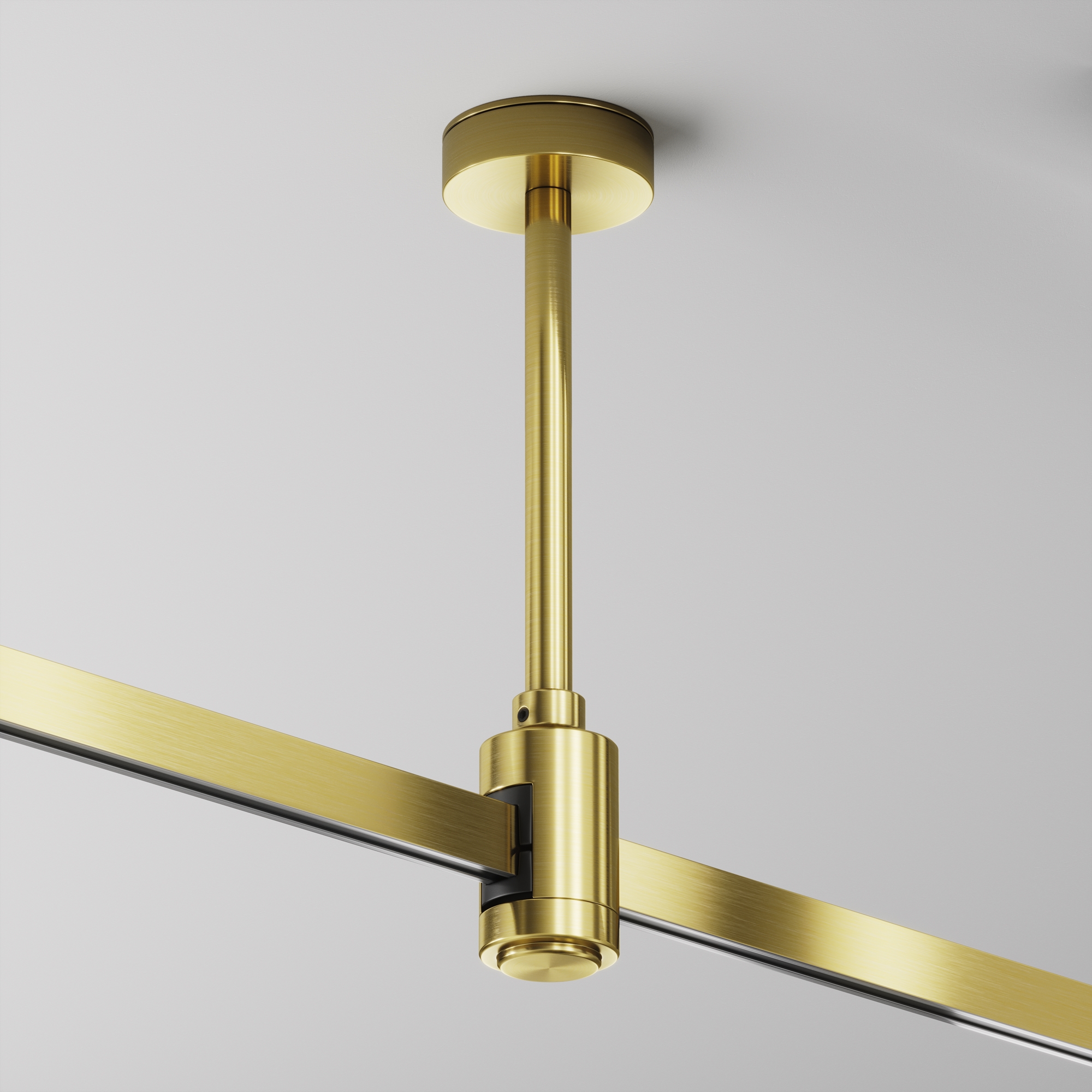 Крепление потолочное Short одинарное Maytoni Flarity TRA156C-SL1-BS_MY