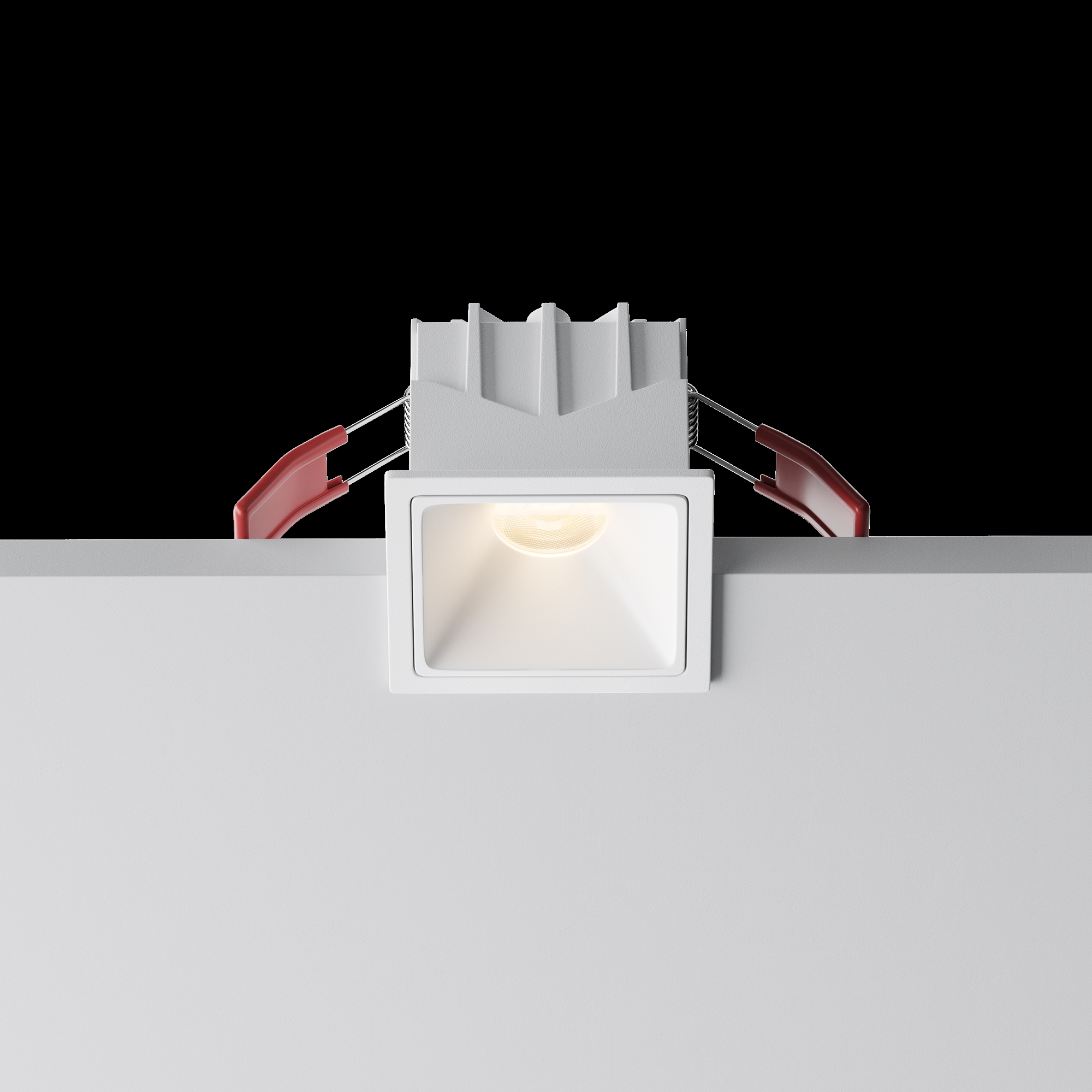 Встраиваемый светильник Maytoni Alfa LED DL043-01-10W3K-SQ-W-1_MY