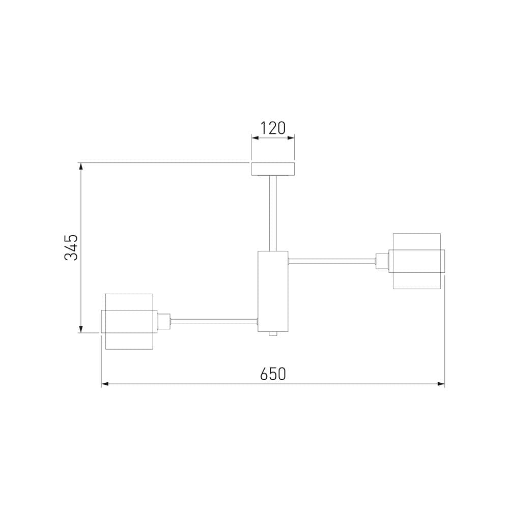 Потолочная люстра Eurosvet в стиле лофт Arcada a055603_EU