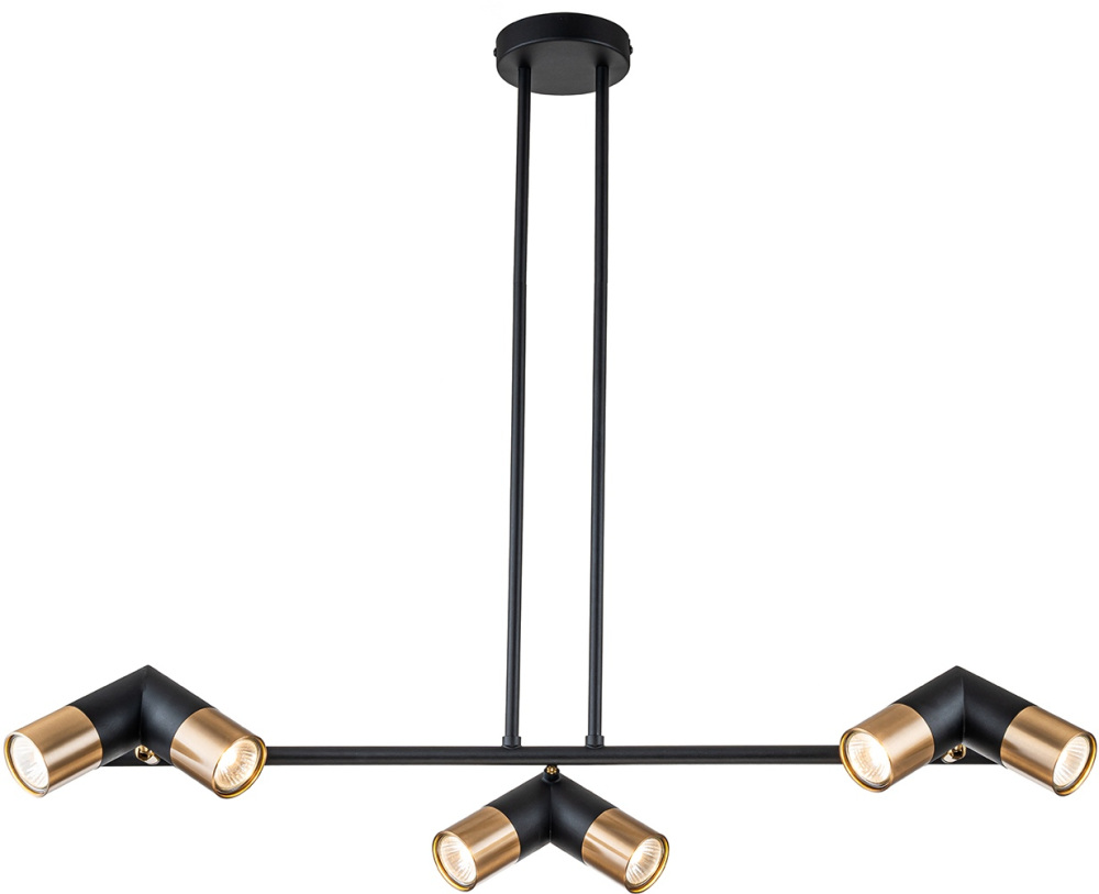 Потолочная люстра на штанге (11036/6R Black) Indigo V000452