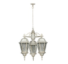 Уличный светильник подвесной IP44 Oasis Light 91470M/3 cover Gw ромб_OL