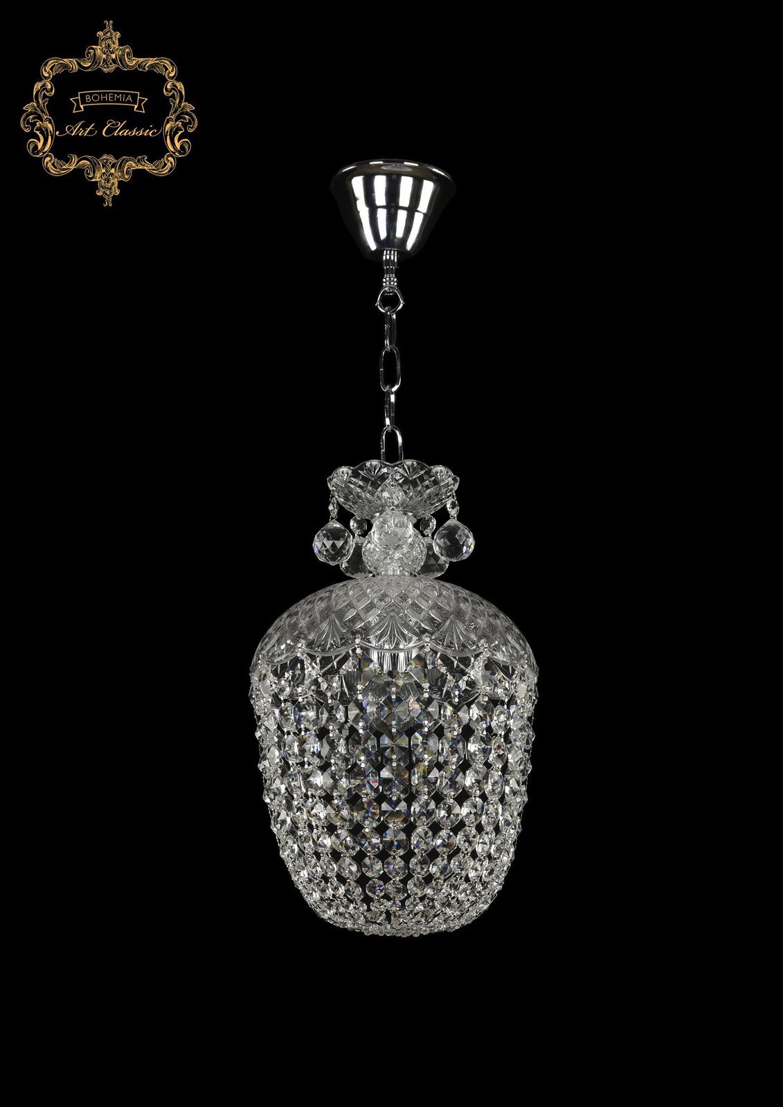 Подвесной светильник Bohemia Art Classic 14.02.1.d22.Cr_BI