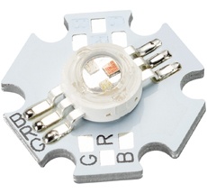 Мощный светодиод ARPL-Star-3W-EPA-RGB (350mA, W/W) ( Arlight 022248_ARL